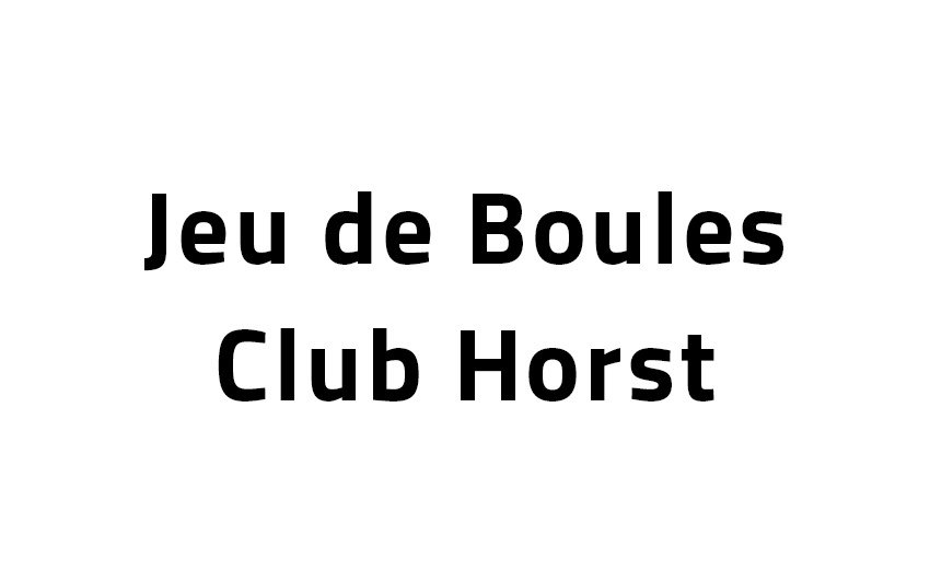 Logo Jeu de boules club Horst