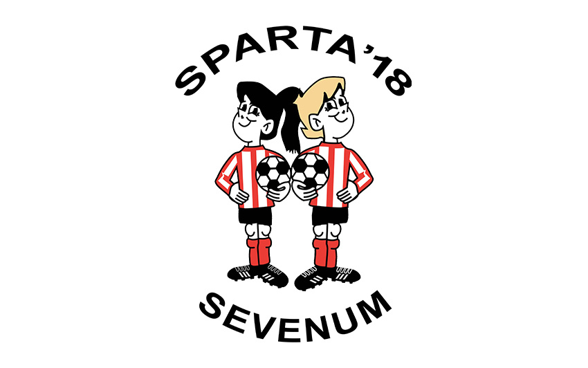 Logo voetbalclub Sparta 18